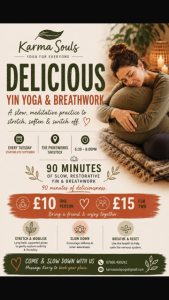 yin yoga poster kerry hamilton